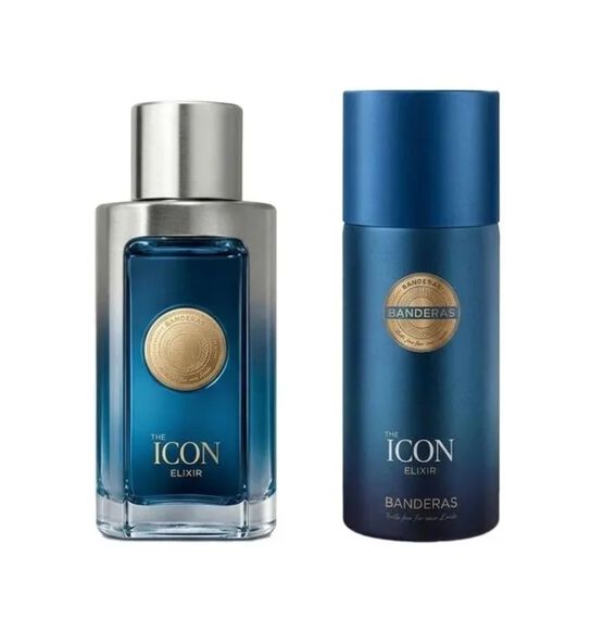 Kit Coffret Antonio Banderas The Icon Masculino Elixir